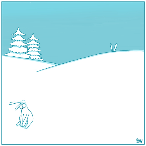 Schneehasen 3 Schneehasen 3