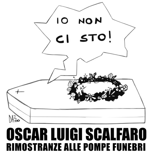 Cartoon: io non  ci sto! (medium) by dan8 tagged scalfaro,politica,italia
