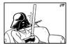 Cartoon: Vader Privat 3 (small) by embe tagged darth,vader,privat,embe