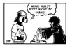 Cartoon: Vader Privat 4 (small) by embe tagged darth,vader,privat,embe