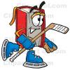 Cartoon: Book Hockey (small) by funny1271 tagged book