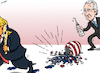 Cartoon: Challenge Awaits for Biden (small) by cartoonistzach tagged biden,trump,united,states,politics,polarization,elections