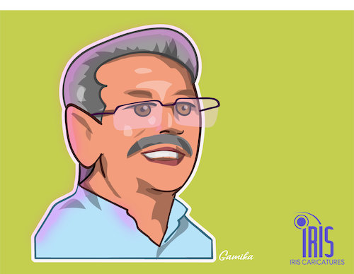 Cartoon: Gotabaya Rajapaksa (medium) by Gamika tagged gotabaya,election,sri,lanka