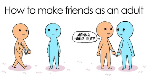 Cartoon: Make Friend Online (medium) by Guiltypleasure tagged friend