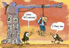 Cartoon: Poke! (small) by Kringe tagged zuckerbook,facebook,poking,online