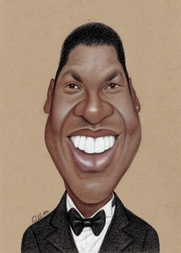 Cartoon: Denzel Washington (medium) by Gero tagged caricature