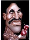 Cartoon: Evander Hollyfield (small) by Gero tagged caricature