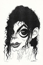 Cartoon: Michael Jackson (small) by Gero tagged caricature