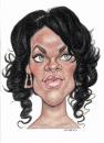 Cartoon: Rihanna (small) by Gero tagged caricature