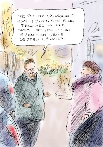 Cartoon: Grüne Berechtigung (medium) by Bernd Zeller tagged grüne