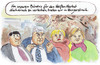 Cartoon: Breites Bündni- heißer Herbst (small) by Bernd Zeller tagged heißer,herbst,bündnis