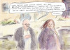 Cartoon: Wir hatten Platz (small) by Bernd Zeller tagged grüne