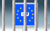 Cartoon: EU hinter Gittern (small) by Fish tagged eu,gittern,corona,covid,19,pandemie,epidemie,virus,coronavirus,krank,abriegelung,quarantäne,fish,gefängnis,ausgangssperre