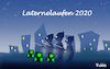 Cartoon: Laterne 2020 (small) by Fish tagged laternelaufen,laterne,laufen,umzüge,kinder,corona,pandemie,2020,basteln,lampion