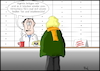 Cartoon: Medikamentenengpass I (small) by Fish tagged medikamente,engpass,arzt,rezept,krank,krankheit,apotheke,aspirin,ibuprofen,paracetamol,schmerzmittel,schmerzen