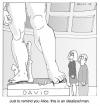 Cartoon: david envy (small) by noodles tagged cartoon,david