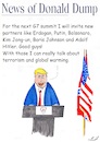 Cartoon: Donald Dump next G7 summit (small) by Stefan von Emmerich tagged doland,trump,putin,erdogan,adolf,hitler,boris,johnson,g7,terrorismus,klima,erwärmung