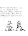Cartoon: Skandal (small) by Stefan von Emmerich tagged bundestagswahl,jamaikaregierung,wahl,cdu