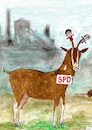 Cartoon: SPD Doppelspitze (small) by Stefan von Emmerich tagged spd,doppelspitze,esken,walter,borjans,parteichefs,parteitag,pateien,mitgliedervotum