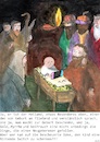 Cartoon: Weihnachten Fest des Geschenkens (small) by Stefan von Emmerich tagged weihnachten,karrikatur,christmas,stall,hirten,heilige,drei,könige,geschenke,nintendo,switch