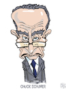 Cartoon: Chuck Schumer (small) by NEM0 tagged charles,ellis,schumer,new,york,senator,democrat