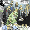 Cartoon: Health Care Cuts (small) by NEM0 tagged health,care,cuts,md,medecine,hospitals,doctor,dr,doc,surgeon,surgery