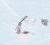 Cartoon: Schneesturm...ich ergebe mich! (small) by NEM0 tagged winter,kalt,schneesturm,schneefall,sturm,nemo,nem0