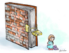Cartoon: education (small) by handelizm tagged education love book humour cartoon