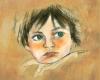 Cartoon: unhappy child (small) by handelizm tagged portrait