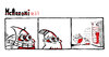 Cartoon: McArroni nro. 37 (small) by julianloa tagged mcarroni,bird,amadeo,heater,heat,winter