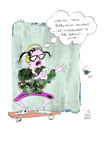 Cartoon: Fashion Week (medium) by Koppelredder tagged fashion,mode,skatboard,göre,smoothie,service,verwöhnt,model,fashion,mode,skatboard,göre,smoothie,service,verwöhnt,model