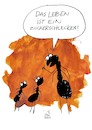 Cartoon: Zucker (small) by Koppelredder tagged leben,sinnsprüche,ameisen,zucker,zuckerschlecken,optimismus,erziehung