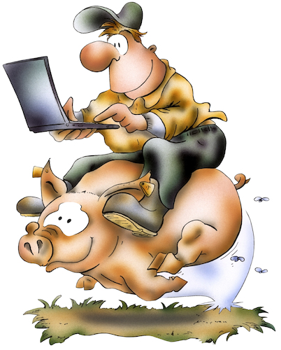 Cartoon: Agrarmanager (medium) by HSB-Cartoon tagged bauer,bauernhof,landwirt,agrar,agrarmanager,viehhaltung,viehhaltungsform,schweine,ferkelerzeuger,mastberieb,schweinemäster,agronom,computer,laptop,manager,landleben,landwirtschaft,schweinemastbetrieb,sauenhaltung,bauer,bauernhof,landwirt,agrar,agrarmanager,viehhaltung,viehhaltungsform,schweine,ferkelerzeuger,mastberieb,schweinemäster,agronom,computer,laptop,manager,landleben,landwirtschaft,schweinemastbetrieb,sauenhaltung