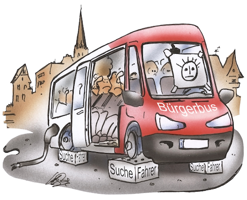 Bürgerbusfahrer gesucht Bürgerbusfahrer gesucht