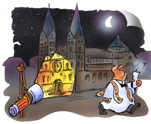 Cartoon: church (medium) by HSB-Cartoon tagged church,light,candle,kirche,taschenlampe,kerze,licht,beleuchtung,reform,priester,transparenz,veränderung,nacht,notwendigkeit,geld