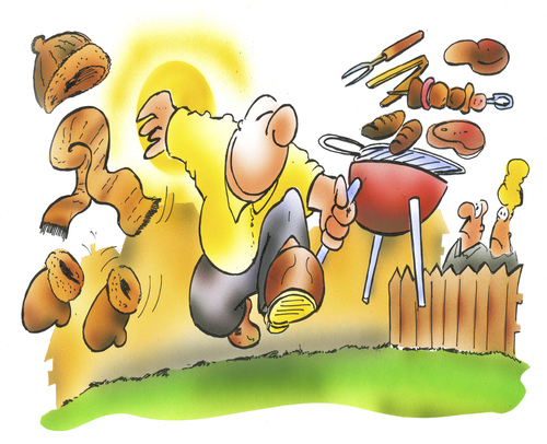 Cartoon: Grillabend (medium) by HSB-Cartoon tagged grill,barbecue,grillen,grillfleisch,grillwurst,feierabend,wochenende,freizeit,grillrunde,grillmeister,gartengrill,grill,barbecue,grillen,grillfleisch,grillwurst,feierabend,wochenende,freizeit,grillrunde,grillmeister,gartengrill