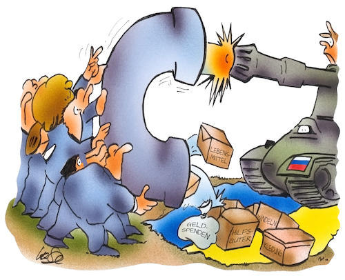 Cartoon: Hilfsbereitschaft (medium) by HSB-Cartoon tagged ukraine,ukrainekrieg,vlademirputin,panzer,russland,piutin,hilfe,hilfsbereitschaft,spenden,spendenbereitschaft,solidarität,hilfsgüter,zivilcourage,ukrainehilfe,politik,ukraine,ukrainekrieg,vlademirputin,panzer,russland,piutin,hilfe,hilfsbereitschaft,spenden,spendenbereitschaft,solidarität,hilfsgüter,zivilcourage,ukrainehilfe,politik