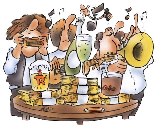 Cartoon: Kneipenmusik (medium) by HSB-Cartoon tagged kneipenmusik,livemusik,kneipe,bar,lokal,schankhaus,wirtschaft,kneipenfeeling,kneipenband,unterhaltung,jazz,musiker,musik,song,cartoon,hsb,pub,folk,volksmusik,rocknroll,popmusik,gage,gastronomie,bier,kneipenmusik,livemusik,kneipe,bar,lokal,schankhaus,wirtschaft,kneipenfeeling,kneipenband,unterhaltung,jazz,musiker,musik,song,cartoon,hsb,pub,folk,volksmusik,rocknroll,popmusik,gage,gastronomie,bier