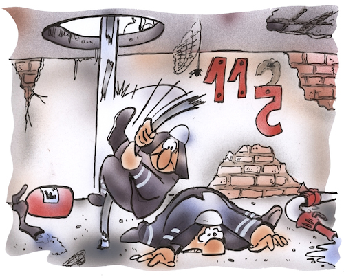 Cartoon: marode Feuerwachen (medium) by HSB-Cartoon tagged feuerwehr,feuerwehrmann,brandwache,feuerwache,feuerwehrwache,brandbekämpfung,112,feuernotruf,notrufnummer,brandmeldung,feuerwehreinsatz,marode,gebäude,feuerwehrleiter,feuerwehrstange,brandmeister,freiwillige,feuerwehr,feuerwehrmann,brandwache,feuerwache,feuerwehrwache,brandbekämpfung,112,feuernotruf,notrufnummer,brandmeldung,feuerwehreinsatz,marode,gebäude,feuerwehrleiter,feuerwehrstange,brandmeister,freiwillige