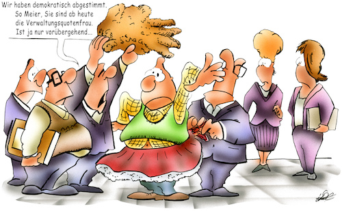 Cartoon: Quotenfrau (medium) by HSB-Cartoon tagged frauenquote,quotenfrau,vorstand,amt,behörde,verwaltung,frau,mann,cartoon,cartoonist,cartoonzeichner,karikatur,karikaturzeichner,manager,management,führung,führungsposition,vorstandsposition,job,büro,karierre,vorstandsarbeit,vorstände,managerin,frauenquote,quotenfrau,vorstand,amt,behörde,verwaltung,frau,mann,cartoon,cartoonist,cartoonzeichner,karikatur,karikaturzeichner,manager,management,führung,führungsposition,vorstandsposition,job,büro,karierre,vorstandsarbeit,vorstände,managerin