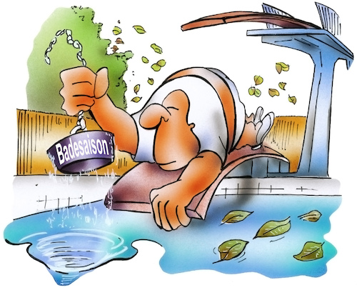 Cartoon: Stöpsel ziehen (medium) by HSB-Cartoon tagged autumn,closing,leaves,summer,swim,swimming,pool,weather,airbrush,badeanstalt,baden,badesaison,freibad,freibadsaison,herbst,hsb,hsbcartoon,karikatur,laub,lokalkarikatur,saison,saisonende,schließung,schluss,schwimmbad,schwimmen,sommer,stöpsel,wetter,wetterumschwung,autumn,closing,leaves,summer,swim,swimming,pool,weather,airbrush,badeanstalt,baden,badesaison,freibad,freibadsaison,herbst,hsb,hsbcartoon,karikatur,laub,lokalkarikatur,saison,saisonende,schließung,schluss,schwimmbad,schwimmen,sommer,stöpsel,wetter,wetterumschwung