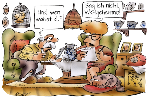 Cartoon: Wahllokal Wohnzimmer (medium) by HSB-Cartoon tagged wahlen,wahllokal,wahlkabine,wahlurne,briefwahl,briefwähler,wahlgang,bundestagswahl,landtagswahl,europawahl,kommunalwahl,wähler,wählerin,konservativ,partei,parteienlandschaftcdu,spd,linke,fdp,grüne,afd,wohnzimmer,wahlergebnis,wahlabend,wahlsonntag,wahlempfehlung,wählerverzeichnis,wahlkampf,wahlen,wahllokal,wahlkabine,wahlurne,briefwahl,briefwähler,wahlgang,bundestagswahl,landtagswahl,europawahl,kommunalwahl,wähler,wählerin,konservativ,partei,parteienlandschaftcdu,spd,linke,fdp,grüne,afd,wohnzimmer,wahlergebnis,wahlabend,wahlsonntag,wahlempfehlung,wählerverzeichnis,wahlkampf