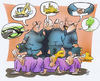Cartoon: Debatte (small) by HSB-Cartoon tagged bürger,politik,politiker,debatte,stadt,gemeinde,kommune