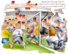 Cartoon: Deutschland vs Schweden (small) by HSB-Cartoon tagged wm,wm2018,deutschland,schweden,nationalmannschaft,fußball,fussball,fussballspiel,fußballspieler,sport,sportreporter,sportberichterstatter,sportfotograf,sportfotograph,nationalspieler,abwehr,stürmer,abwehrspieler,torwart,eckball,cartoon,worldchampionship,presse,journalist,journalismus,championship,fifa