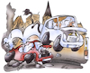 Cartoon: Elektroauto (small) by HSB-Cartoon tagged elektroauto,auto,straßenverkehr,strassenverkehr,emobilität,energiewende,elektrofahrzeuge,diesel,benzinauto,ladestation,ökologie,stromverbrauch,elektrizität,cartoon