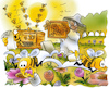 Cartoon: Fleißige Bienen (small) by HSB-Cartoon tagged bee,drone,honey,airbrush,arbeit,bienen,bienenstock,cartoon,fleiß,fleißarbeit,honig,honiggewinnung,hsb,hsbc,hsbcartoon,imker,karikatur,karrikatur,natur,planung,tiere,tierwelt,umwelt