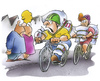 Cartoon: Helmpflicht (small) by HSB-Cartoon tagged helm,helme,fahrradhelm,fahrradhelme,fahrradfahrer,radler,radfahrer,fahrrad,bike,starsse,verkehr,verkehrsteilnehmer,sicherheit,safety,stvo,schutz,unfall,unfallverhütung