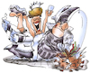 Cartoon: Karneval ohne Virus (small) by HSB-Cartoon tagged karneval,dreigestirn,corona,coronafrei,covid19,pandemie,lockdown,narrenzeit,karnevalsnarren,fasching,alaaf,helau,viren,virenfrei,cartoon