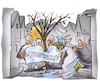 Cartoon: Klimaanpassung (small) by HSB-Cartoon tagged klimapolitik,klimaanpassaung,klimaresistent,grün,baumpflanzung,grüne,innenstädte,betonwüste,stadtplaner,stadtplanung,umdenken,klimaschutz,großstadt,parkanlagen,versiegelung,begrünung