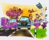 Cartoon: mobile phone (small) by HSB-Cartoon tagged telephone handy car driver police